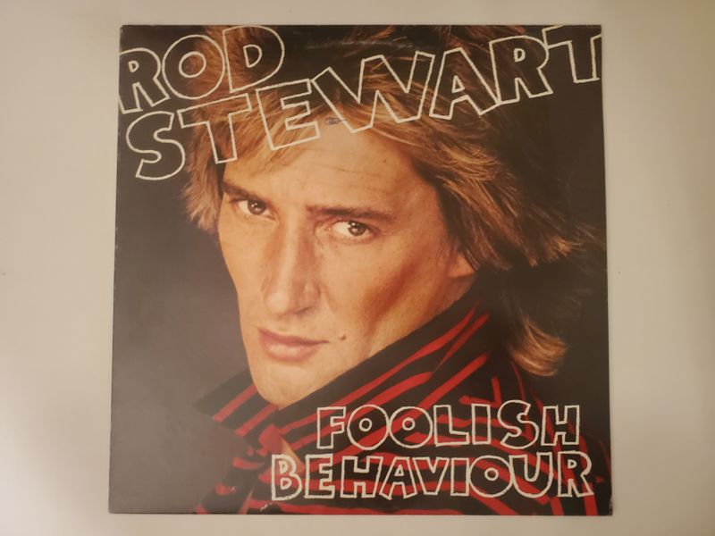 Rod Stewart Foolish Behaviour vinyl record